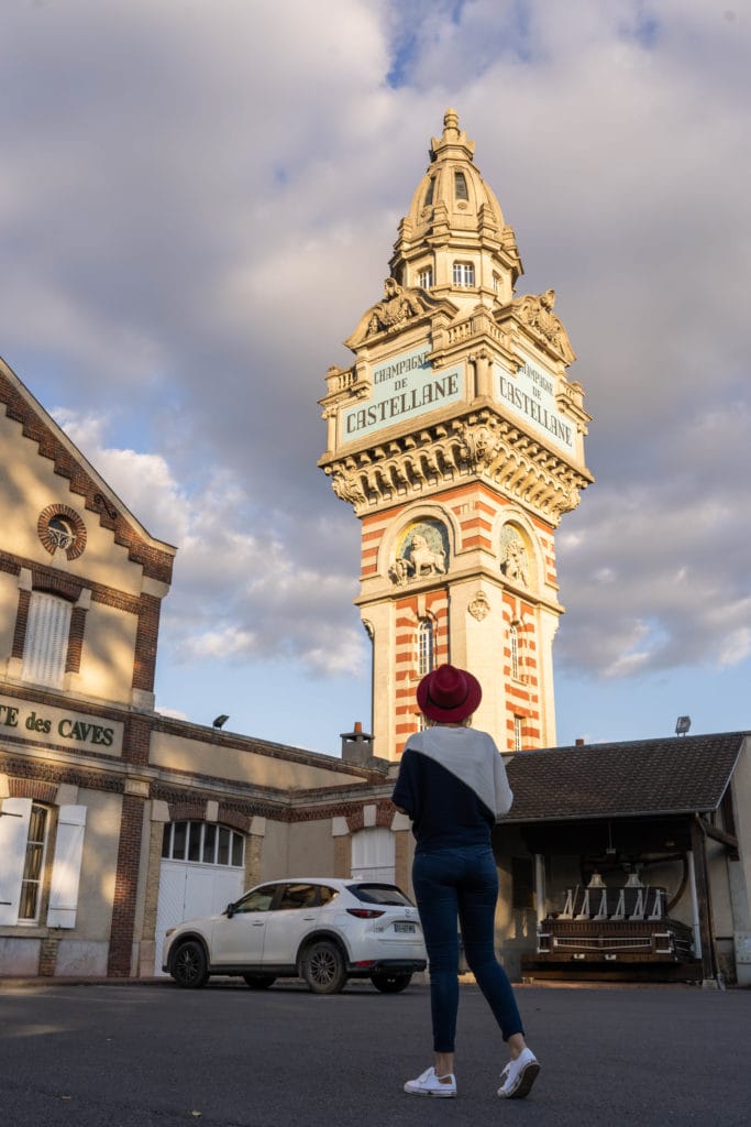 Epernay le Dimanche visiter les grandes maisons de Champagne de Castellane