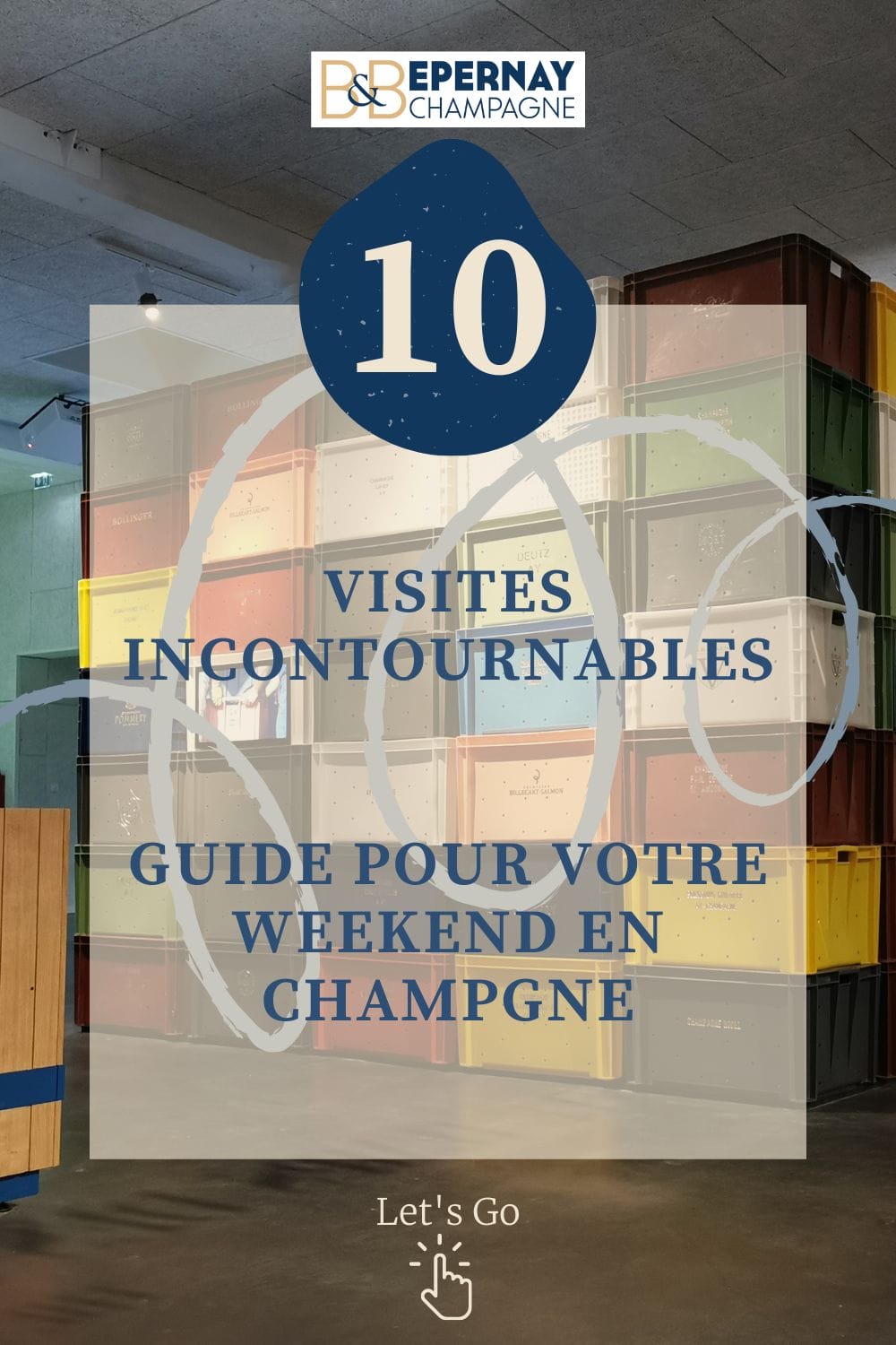 Voici 10 idée de visites incontournable lors d'un passage en Champagne. Les villages d'Hautvillers, Epernay ou encore Fleury la rivière vous attendent.