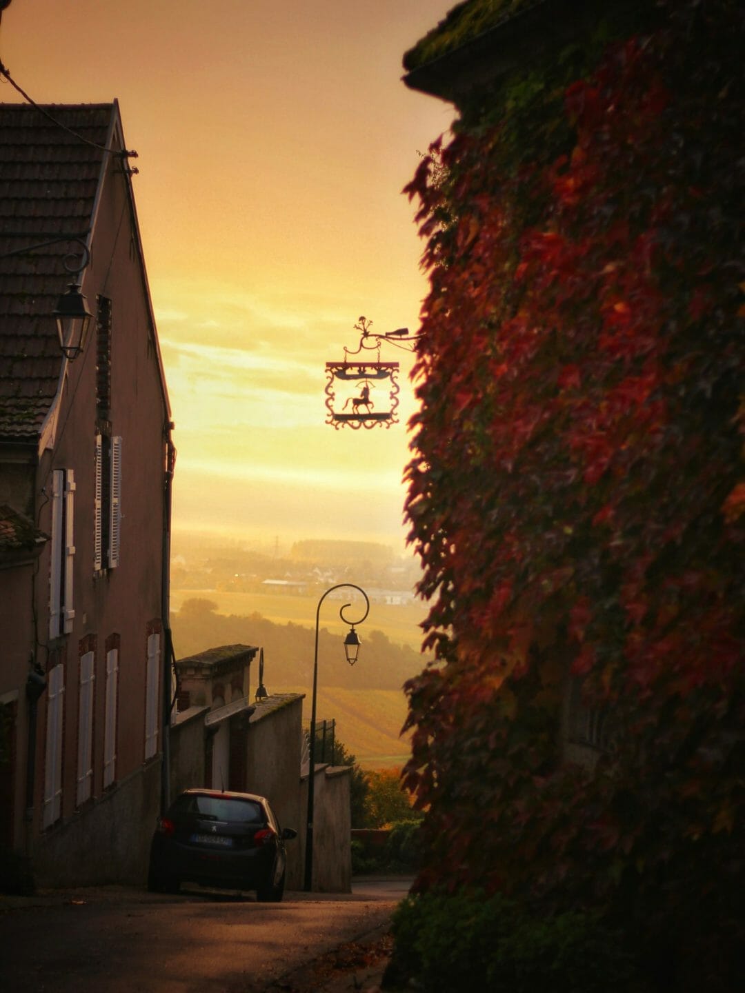 Visiter la champagne entre epernay et reims : Hautvillers