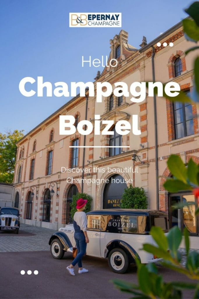 Visit champagne house Boizel Epernay Champagne region France
