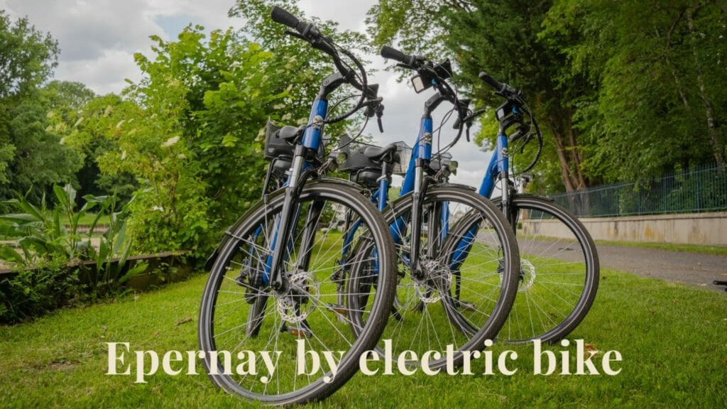 Visit epernay electric bike in champagne region