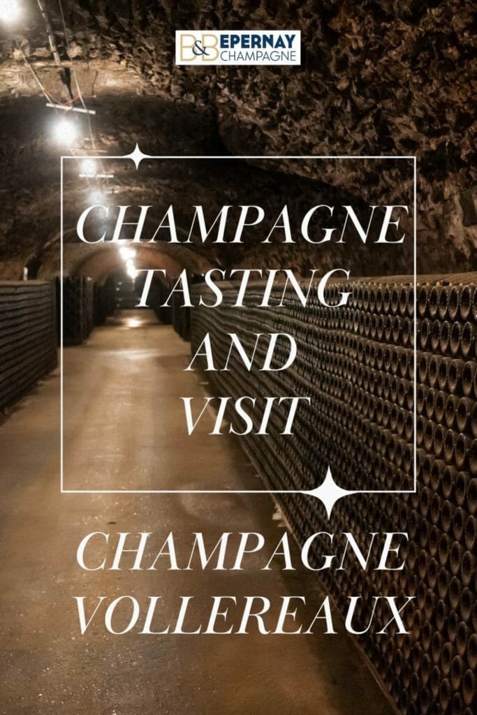 Visit the Champagne house Vollereaux in Pierry, 5 minutes from Epernay and 30 minutes from Reims Enjoy a tasting of the best vintages of this Champagne house