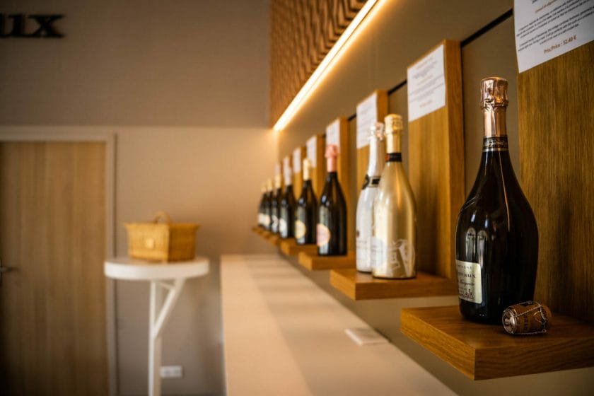 Visiter Maison de Champagne Vollereaux à pierry et profitez endant les vendanges de cueillir directement le raisin sur les vignes