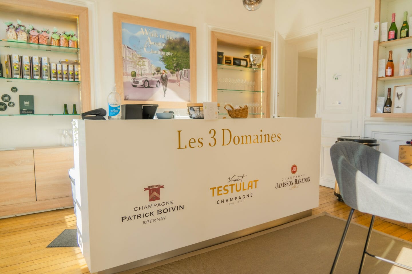 Les 3 Domaines - Epernay - Avenue de Champagne - Dégustation