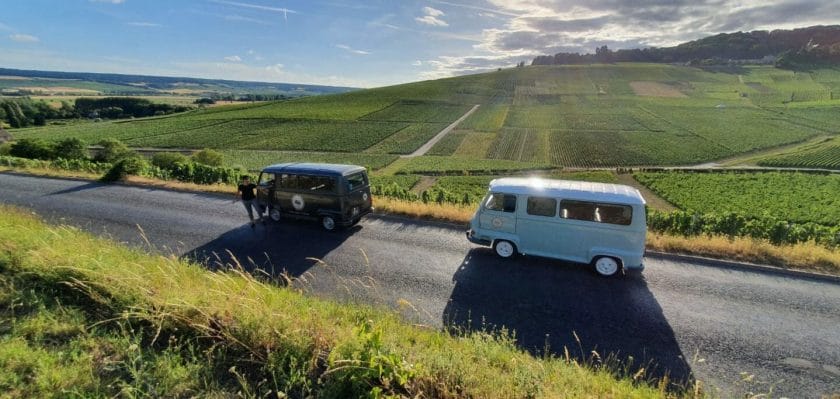 Visit Champagne region with my vintage tour company