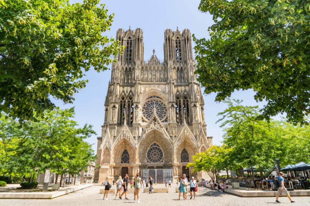 Cathédrale de Reims -Champagne - Reims - visiter - weekend en Champagne