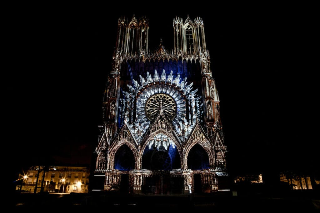 Régalia Reims
Animation son et lumières sur la Cathédrale de Reims