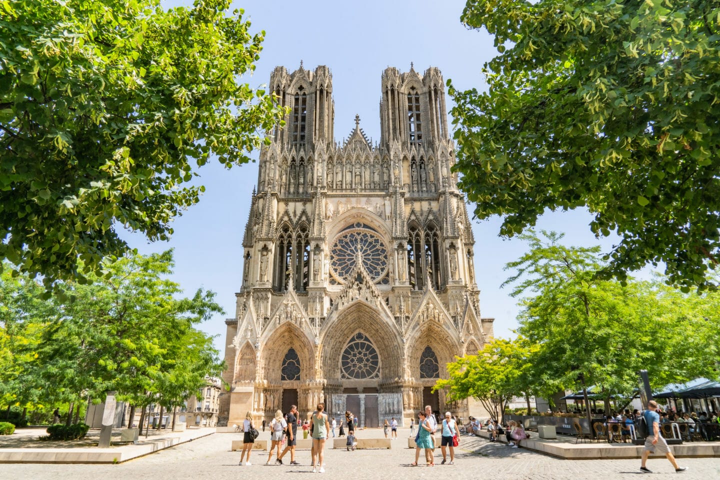 Visiter Reims en Champagne - idée visites pour un weekend à Reims
Cathédrale de Reims