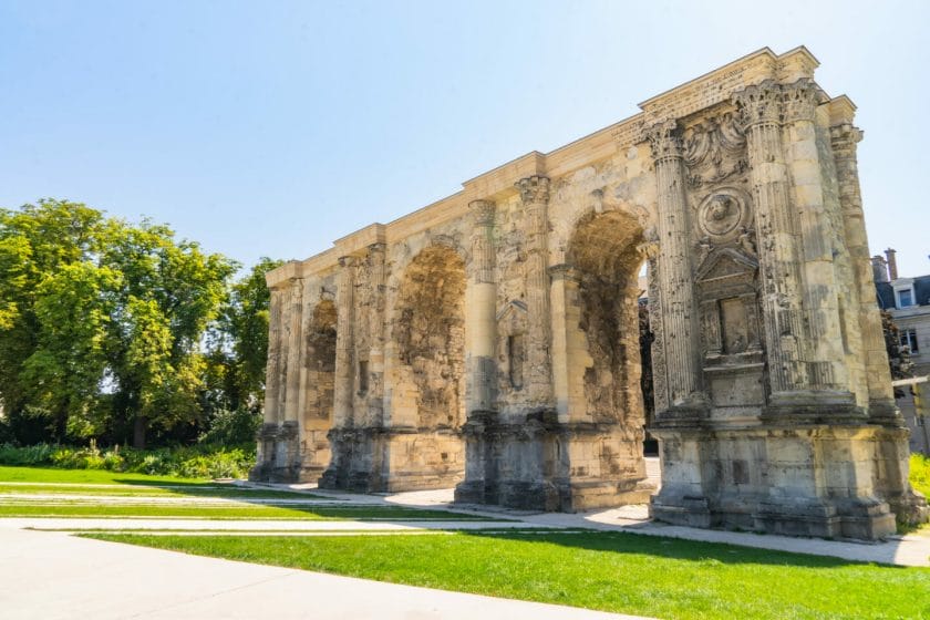 Visit Reims and the Porte Mars
Champagne Region - France