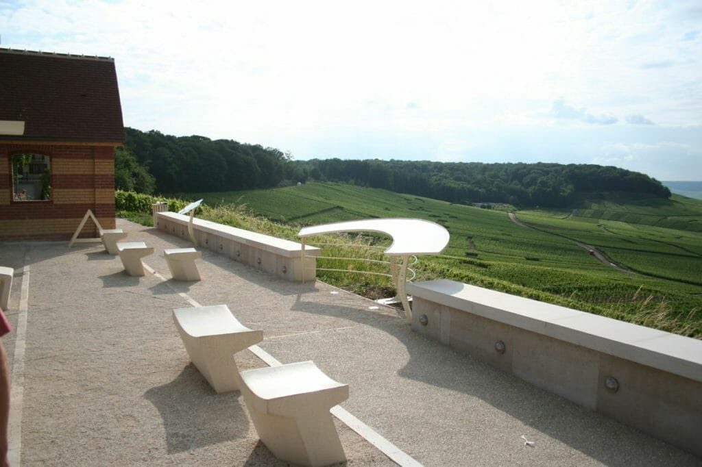 Most beautiful Viewpoints around Epernay in Champagne region