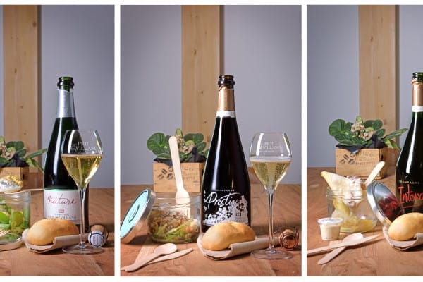Lunch champagne Piot Sévillano