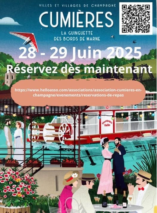 Guinguette des bords de Marne — Cumières — 28 et 29 Juin